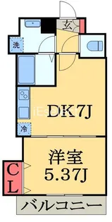 MayAzurl登戸(メイアジュールノブト)【2階】の間取り