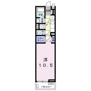 コンフォート丸友【3階】の間取り