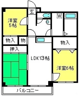 ソネット浦和【3階】の間取り