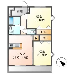 プリマベーラ【3階】の間取り