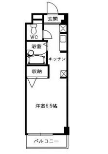 ヴォーグ元住吉(VOGUE元住吉)【6階】の間取り