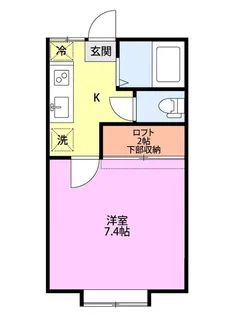 春明かりとサクラ ルミナス【2階】の間取り