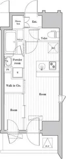 アークマーク大森町アジールコート【9階】の間取り