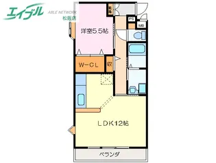 リジェール21【1階】の間取り