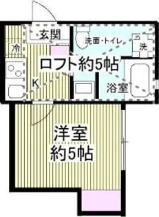 フローライト川崎【1階】の間取り