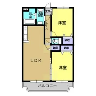 ユーミーグレースII【3階】の間取り