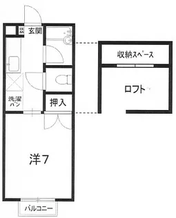 ヴィラマール向山【1階】の間取り