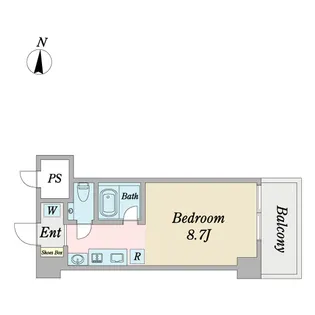 MITSUKADO【5階】の間取り