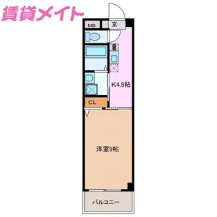 M’s【3階】の間取り