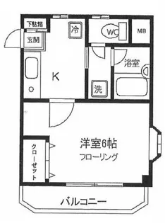 CasaRYU龍【4階】の間取り