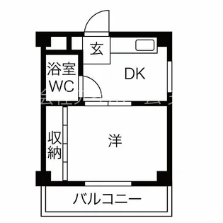 ミヤコビル【4階】の間取り