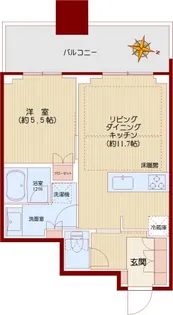 パークコート文京小石川ザタワー【23階】の間取り