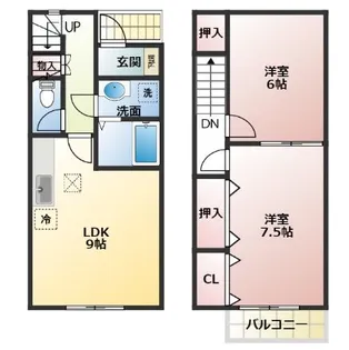 Maison la mer IIIの間取り