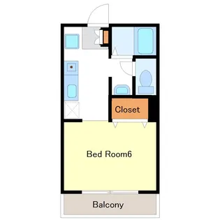 ハイツシャルム【2階】の間取り