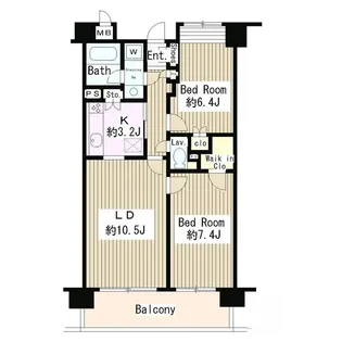 TRIADE【8階】の間取り