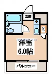 カレッジ鴻池【3階】の間取り