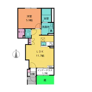 タウニィ裾野 I【1階】の間取り