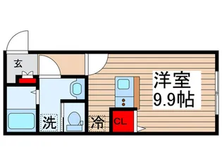 Ambition勝田台【2階】の間取り