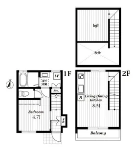 VERANDA【1階】の間取り