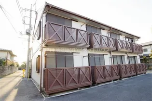 コーポラスあずま B【2階】の外観