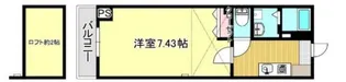 ハウゼ御所の社【3階】の間取り