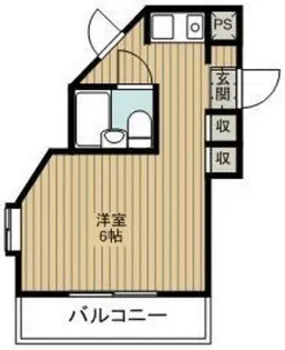 スカイコート赤羽第2【1階】の間取り