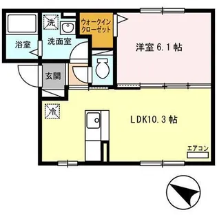 グラン・モンターニュ【2階】の間取り