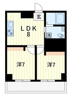 RAY【3階】の間取り