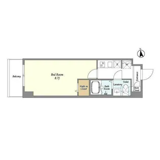 コンフォリア西尾久【6階】の間取り