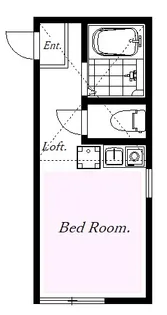 ユナイト殿町サンタクルーズ【1階】の間取り