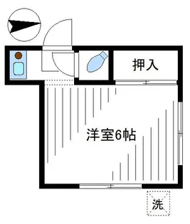 コーポ第一【1階】の間取り