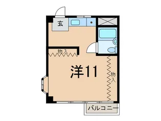 アルカディア学芸大学【3階】の間取り