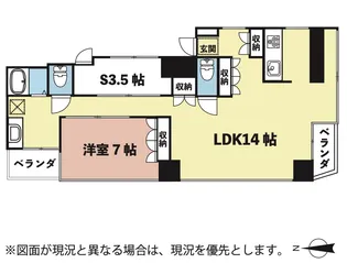 亀戸店ビル【6階】の間取り