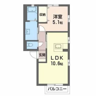 アルポ菅野【2階】の間取り