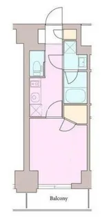 リージア曙橋【6階】の間取り