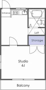アビタシオンNAII【2階】の間取り