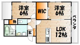 エクセルシティ門司B棟【3階】の間取り