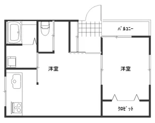 パレス8【2階】の間取り