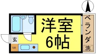 NIKOハイム新小岩【4階】の間取り