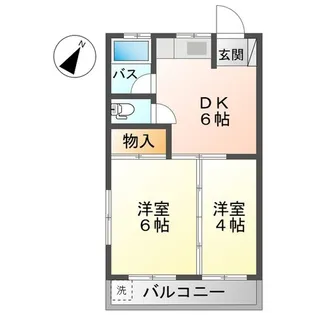 本浦石橋ビル【2階】の間取り