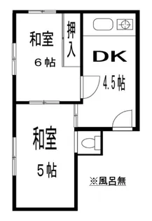 小林荘【2階】の間取り