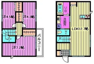 カーサの間取り