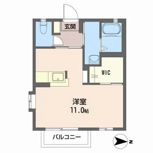 ヴェルドミール【2階】の間取り