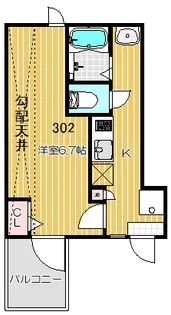TDX【3階】の間取り