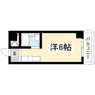 ドール堀田II(ZEROセレブ利用可)【2階】の間取り