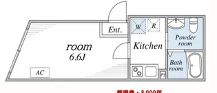 アーバンフロント日暮里【2階】の間取り