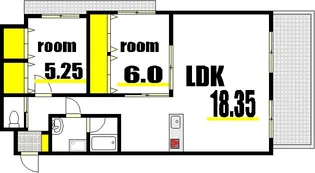 コマツエステート2【4階】の間取り