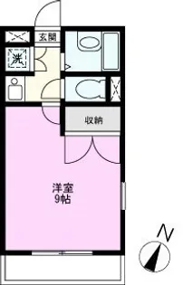 プレミール【2階】の間取り