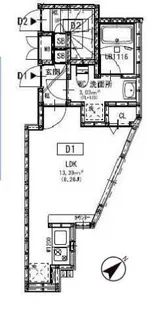 FAIR阿佐ヶ谷【1階】の間取り