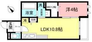 ラシーネ・N【2階】の間取り